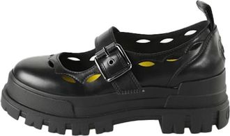 Buffalo Veterschoenen - Dames - Ballerinas - Zwart - 37 EU - Schoenen