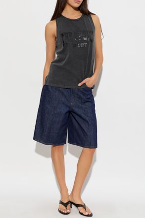 The Upside Top Cosmic Sarah, Womens, Black