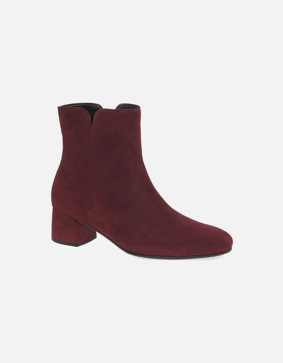 Burgundy Geox Ashley Boots Black Oliver Flat Ankle Boots TK Maxx UK