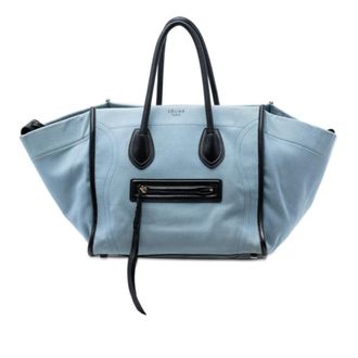 Celine Pre-owned Celine Medium Denim Phantom Luggage Tote Ladies EVKWP3LMA16M6CLU