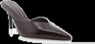 Billini Womens Karey Pointed Toe Heels In Chocolate Shine