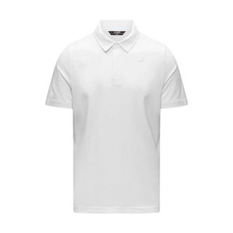 K-Way Viggo Light Stretch Jersey Polo - male - K-Way - Polo Shirts - White - 3XL - Tops