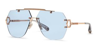 Philipp Plein SPP111 8FCF Womens Sunglasses Brown Size 66