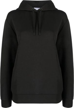 Calvin Klein Minimal Logo Scuba Hoodie - Dames - Hoodies - Zwart - 2XS - Katoen - Hoodies & sweatvesten