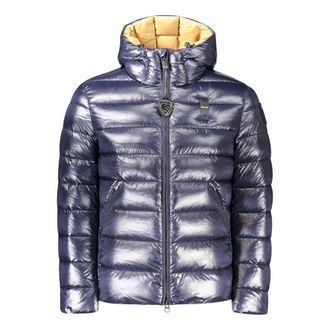 Blauer Blue Polyamide Mens Mens Jacket