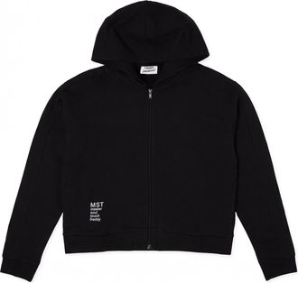 Freddy Felpa donna con cappuccio zip e dettagli MST