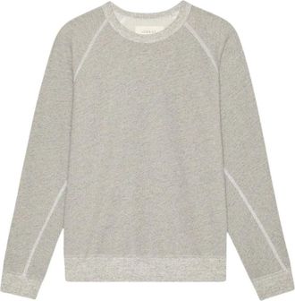 The Great. Rookie Sweatshirt - Dames - Sweatshirts - Grijs - S - Katoen - Hoodies & sweatvesten