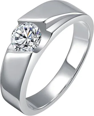Rachel Glauber Plated Cz Ring