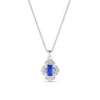 Le Vian Blueberry Sapphire Pendant set in 14K Vanilla Gold