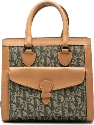 Dior Pre-owned Dior Diorissimo Trotter Canvas Pocket Tote Ladies OLR0H22ERR3JDD2N