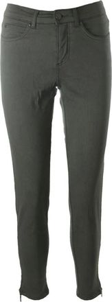 C.Ro Magic Fit Zip - Dames - Slim Fit Broeken - Grijs - 2XL - Katoen - Broeken