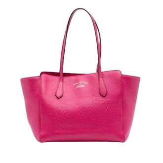 Gucci Pre-owned Tote Bags, female, Pink, Size: ONE SIZE Pre-owned Leather gucci-bags