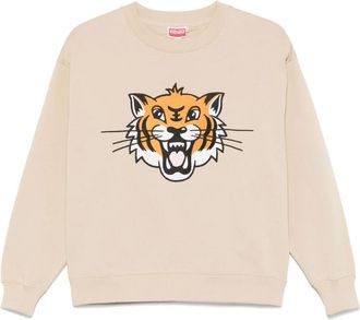 Kenzo Happy Tiger Logo Sweatshirt