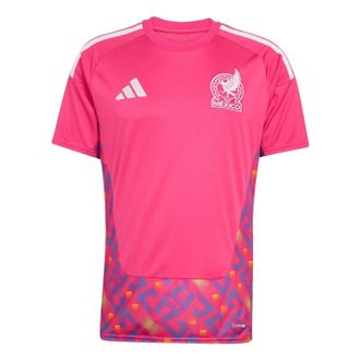 adidas Mexico 26 Home Goalkeeper Jersey Asia Sizing Team Real Magenta JM8887