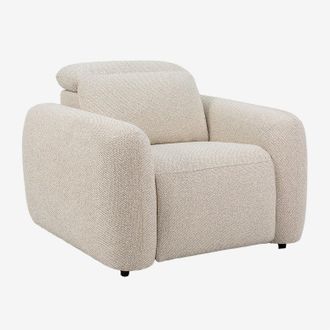 Sklum Pack De 2 Sillones Reclinables El&eacute;ctricos Tapizados Peggy Sklum