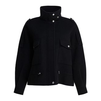 Pinko Pinko, Dames, Truien, Zwart, Maat: S Wol