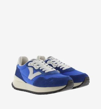 Victoria Victoria Viento 1157108-130 Sneakers WomensBlue Suede Running Shoes Hawk2948