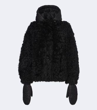 Bogner Liz hooded shearling jacket