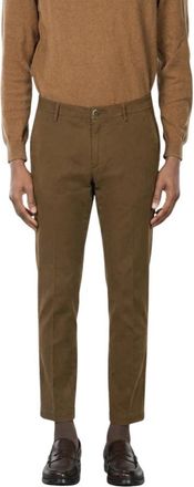 Mason's Milano Chino Broek - Heren - Chinos - Bruin - S - Katoen - Broeken