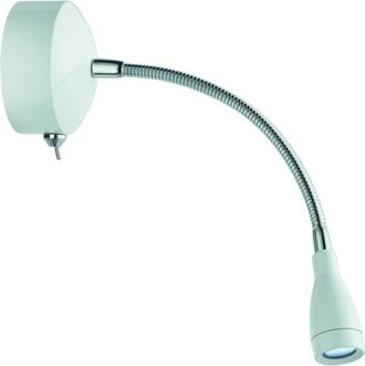 Searchlight Searchlight Led Justerbar Bildvgglampa Vit