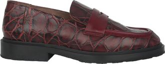 Wonders Rode damessloafer mocassins - Dames - Loafers - Rood - 36 EU - Schoenen