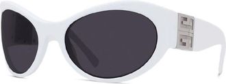 Givenchy Ladies Black Oval Sunglasses GV40073I 21A
