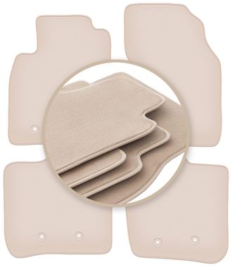 OEM Alfombrillas Beige Premium Para: Volvo V40 I Familiar 1995-2004