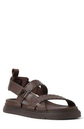 Fendi Chunky Sandal in Chocolate Chocolate at Nordstrom, Size 12Us