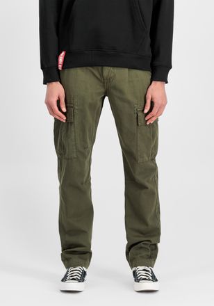 Alpha Industries Cargohose ALPHA INDUSTRIES Agent Pant, Herren, Gr. 28, Normalgr&ouml;ssen, gr&uuml;n (schwarz olive), Obermaterial: 100% Baumwolle; Futter: 100% Baumwolle, Hose