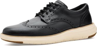 Cole Haan Grand Remix Wingtip Mens Shoes Black/Ivory : 10.5 D - Medium, Leather