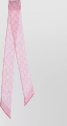 Gucci floral-print silk scarf