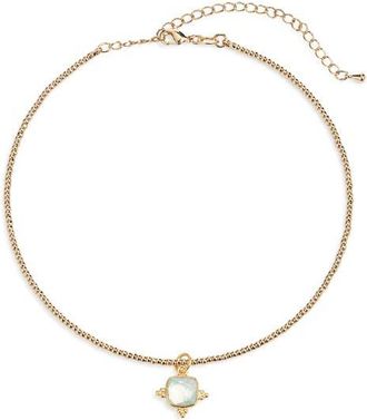CHILD OF WILD Fire Sky Pendant Collar Necklace in Gold at Nordstrom