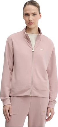Emporio Armani Zip-up Sweatshirt - Dames - Vesten met rits - Roze - S - Polyester - Hoodies & sweatvesten
