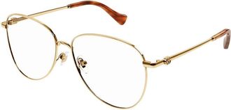 Gucci Mens Black Aviator Sunglasses GG1419S 004