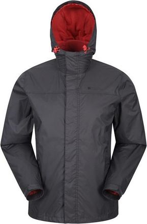 Mountain Warehouse Torrent Waterdichte Jas voor heren (Donkergrijs)