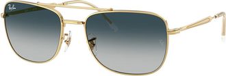 Ray-Ban RB3755 920132 Mens Sunglasses Gold Size 59