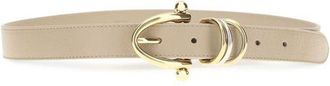 Chlo&eacute; Womens Beige Calf Leather Bos Taurus Bracelet