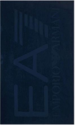 Emporio Armani Telo mare - unisex - Handdoeken - Blauw - ONE Size - Katoen - Home