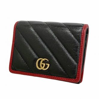 Gucci Black Leather Wallet (Bi-Fold) (Pre-Owned)