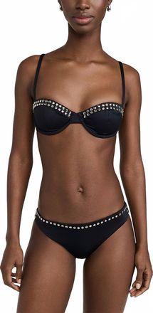 Jonathan Simkhai Kassy Bikini Bottoms In Black