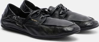 Prada N&aacute;uticos Shuffle de piel