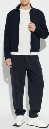 Emporio Armani T-shirt With Logo, Mens, White