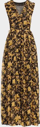 Ulla Johnson Soren Silk Crepe de Chine Shirt
