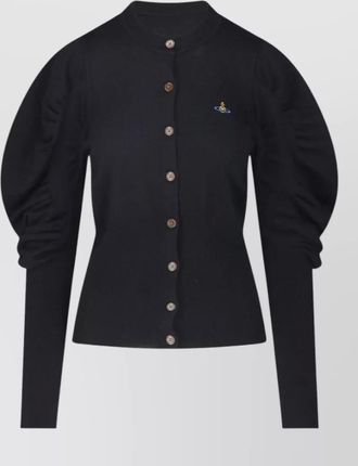 Vivienne Westwood ribbed wool crewneck cardigan