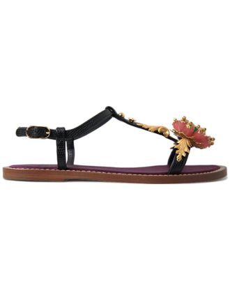 Dolce & Gabbana Leather Sandal