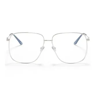 Valentino VLX-171B Square Metal Frame Eyeglasses - Silver