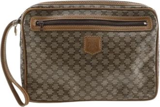 Celine Clutch Bag Vintage Pre-owned - - Pre-owned - Uomo - Marrone - ONE SIZE