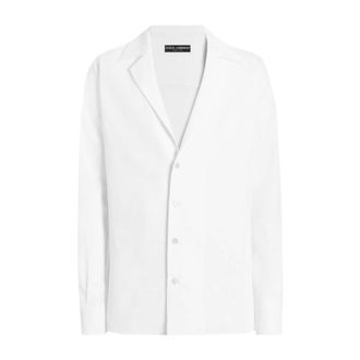Dolce & Gabbana Heren, Overhemden, Wit, Maat: S