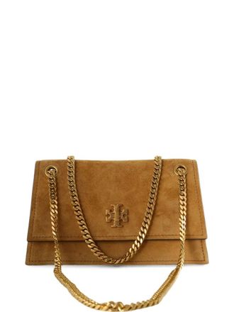 Tory Burch Shoulder Bag Suede Kira Turnlock
