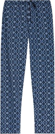 Hanro Pantaloni con stampa geometrica - Blu